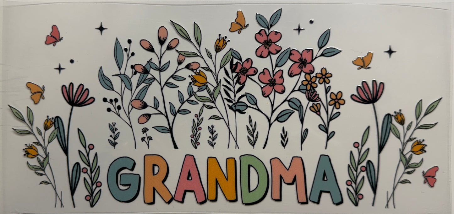 Grandma uvdtf decal