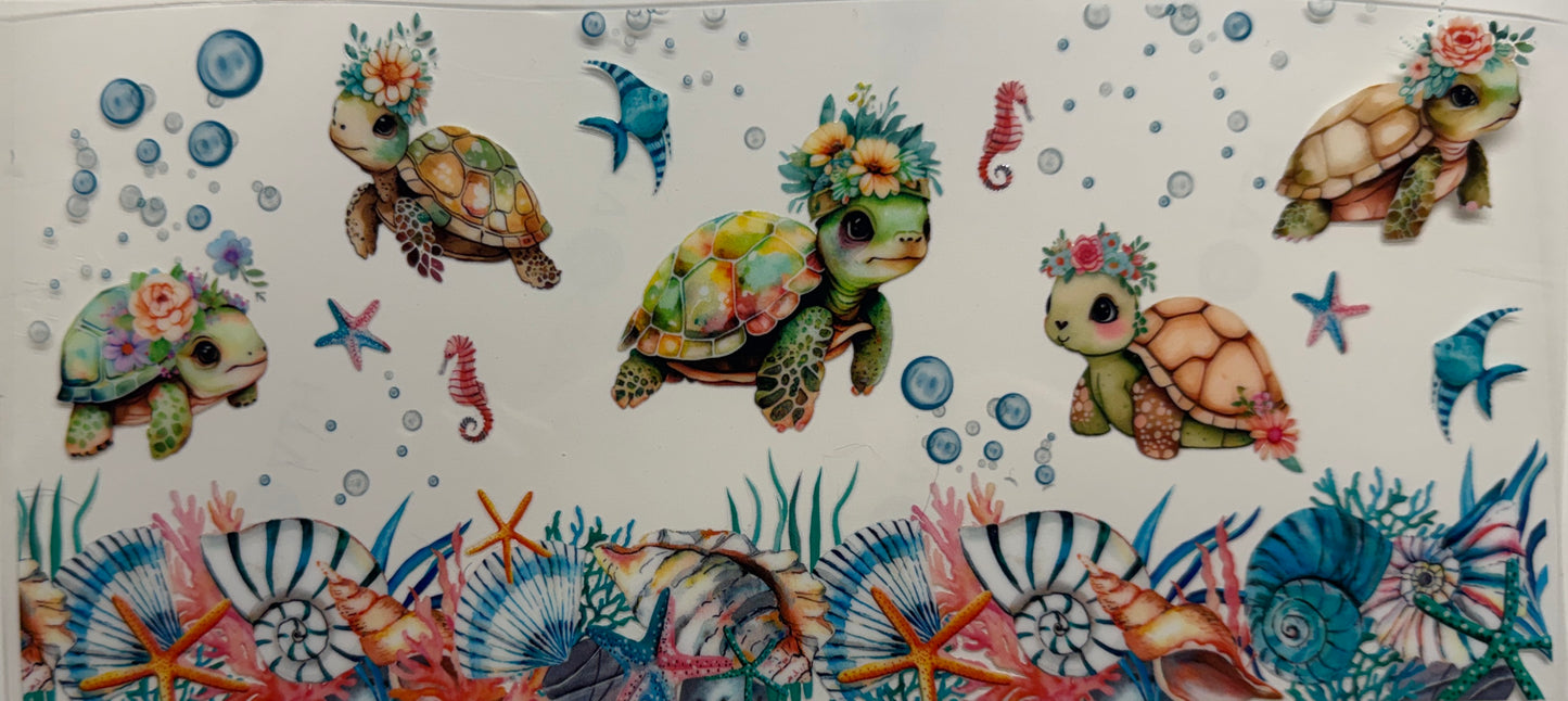 Turtles uvdtf decal