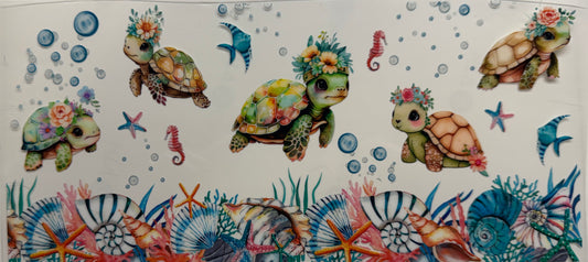 Turtles uvdtf decal