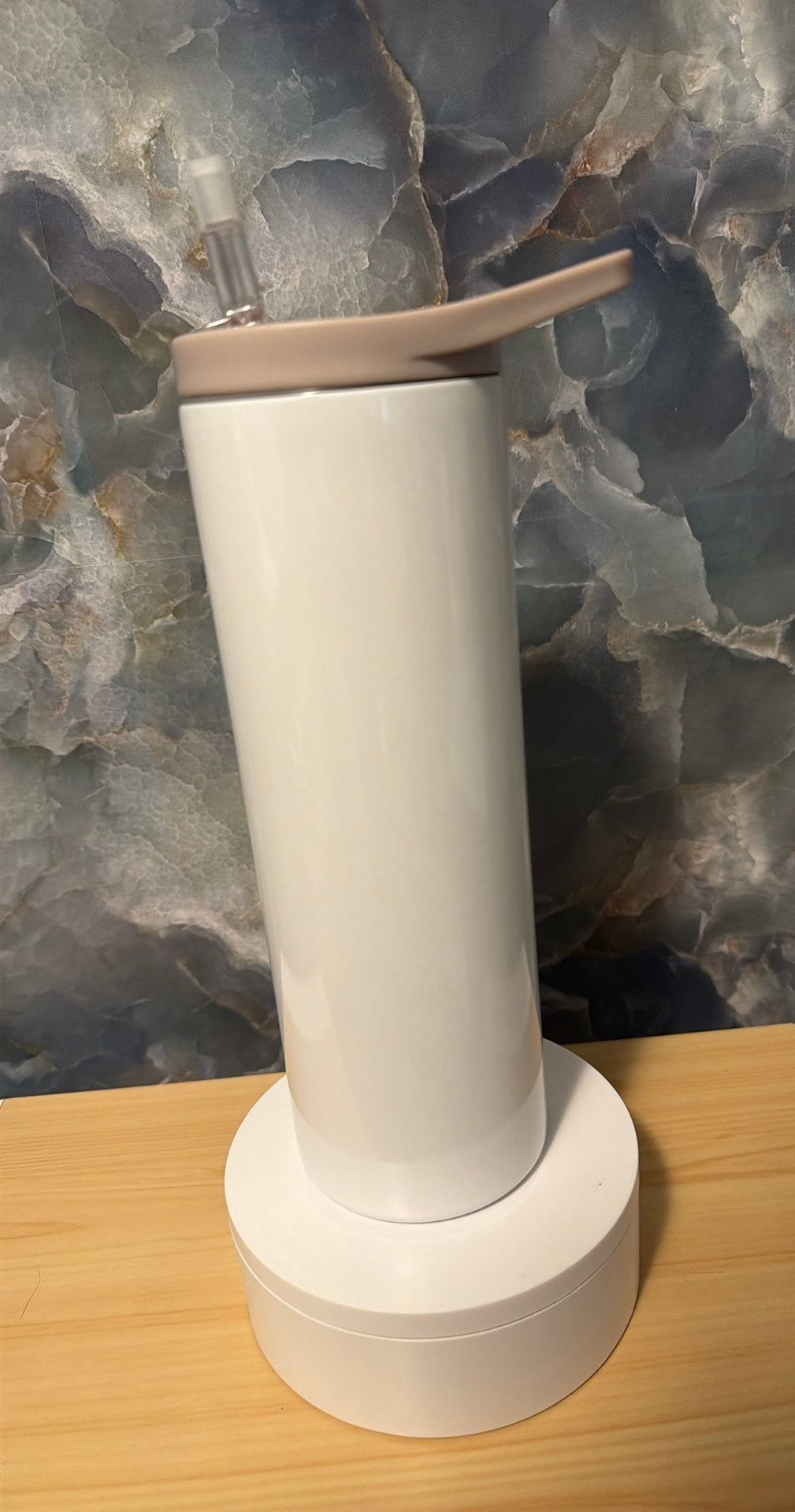 20 oz sublimation tumbler with 2 lids