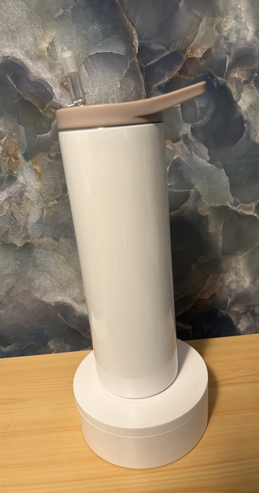 20 oz sublimation tumbler with 2 lids