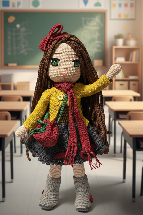 Hazel doll- made to order